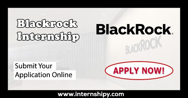 Blackrock Internship